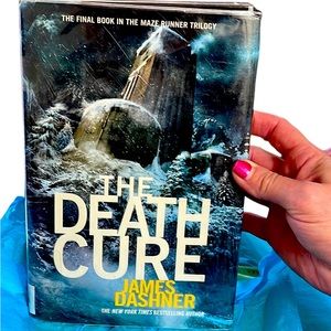 Hardback “The Death Cure” Book by James Dashner